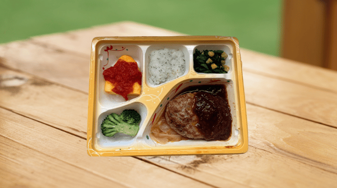 ニチレイフーズダイレクトのハンバーグ弁当
