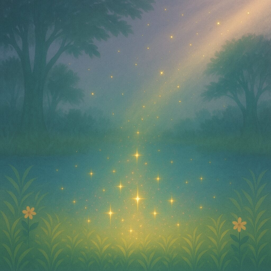 ぴよたんの癒しの森イラスト